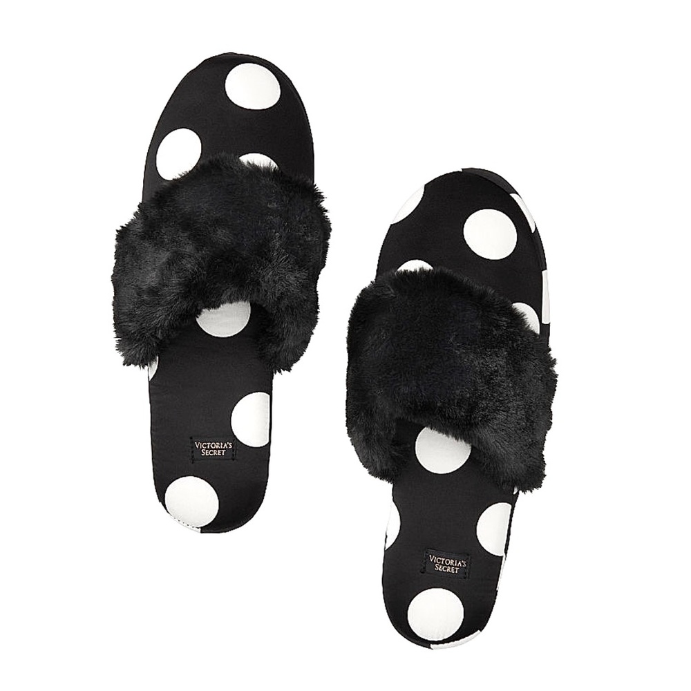 Victoria's Secret Signature Satin Slippers